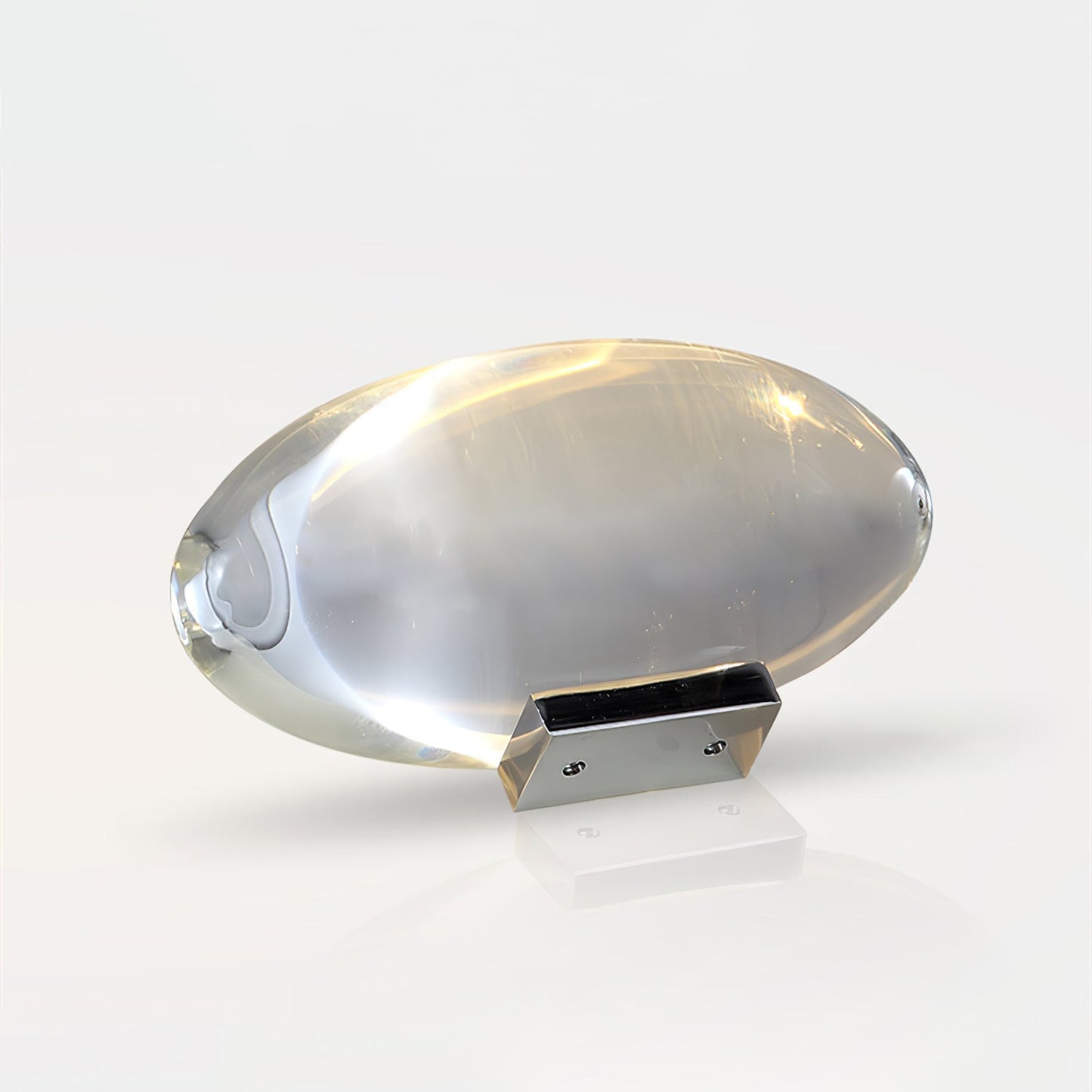 Tischlampe | LED | Kristall & Chrom | Modern Elegant