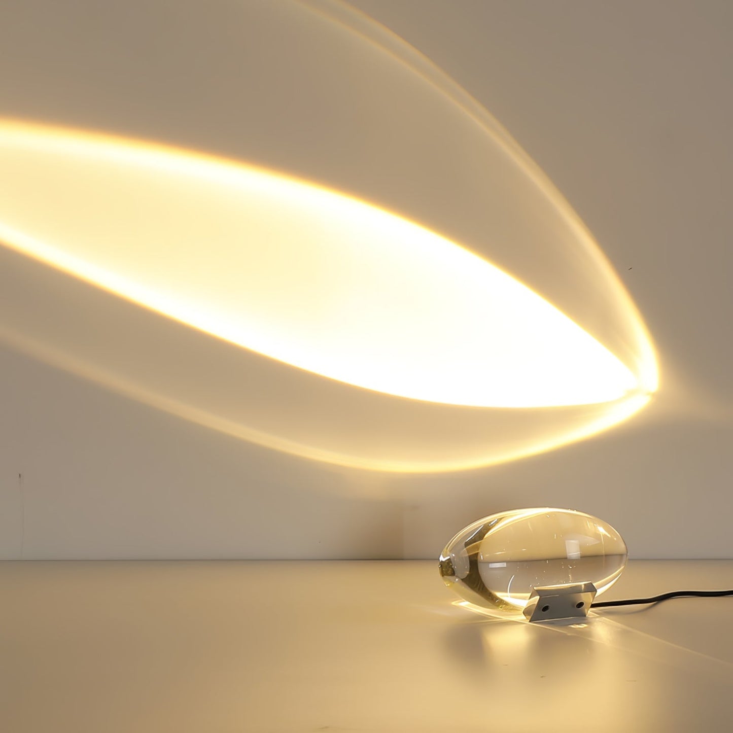 Tischlampe | LED | Kristall & Chrom | Modern Elegant