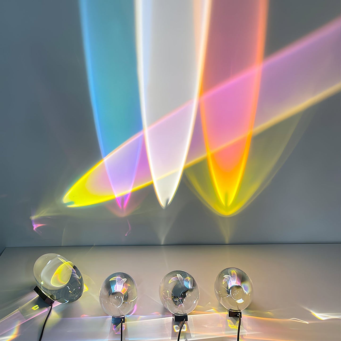 Tischlampe | LED | Kristall & Chrom | Modern Elegant