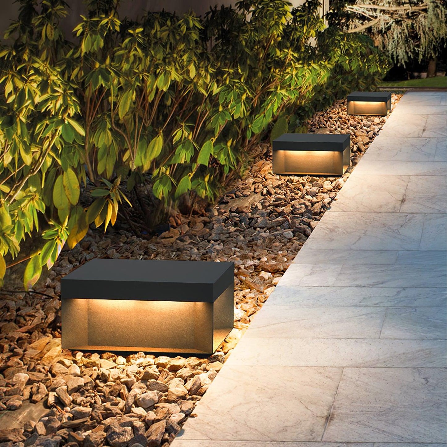 Solar-Pfostenleuchte Außen | LED | IP65 | Garten & Einfahrt