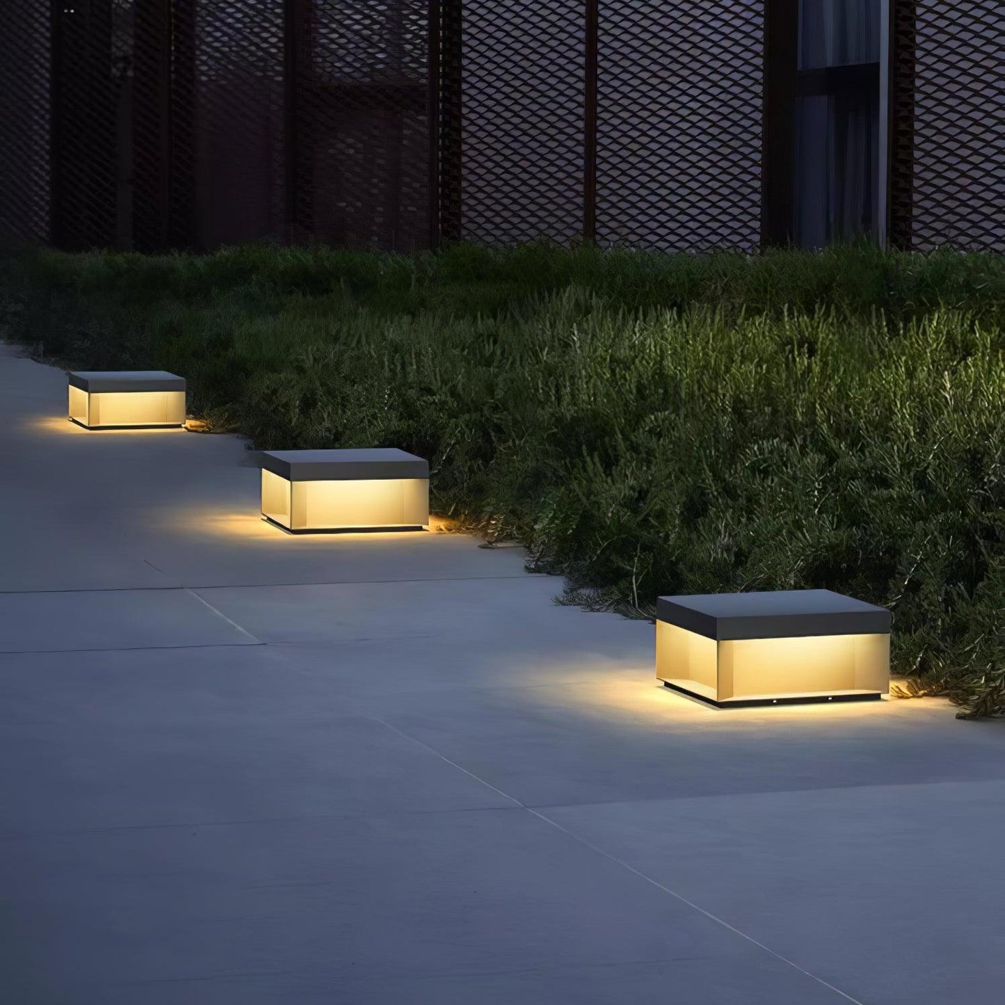 Solar-Pfostenleuchte Außen | LED | IP65 | Garten & Einfahrt