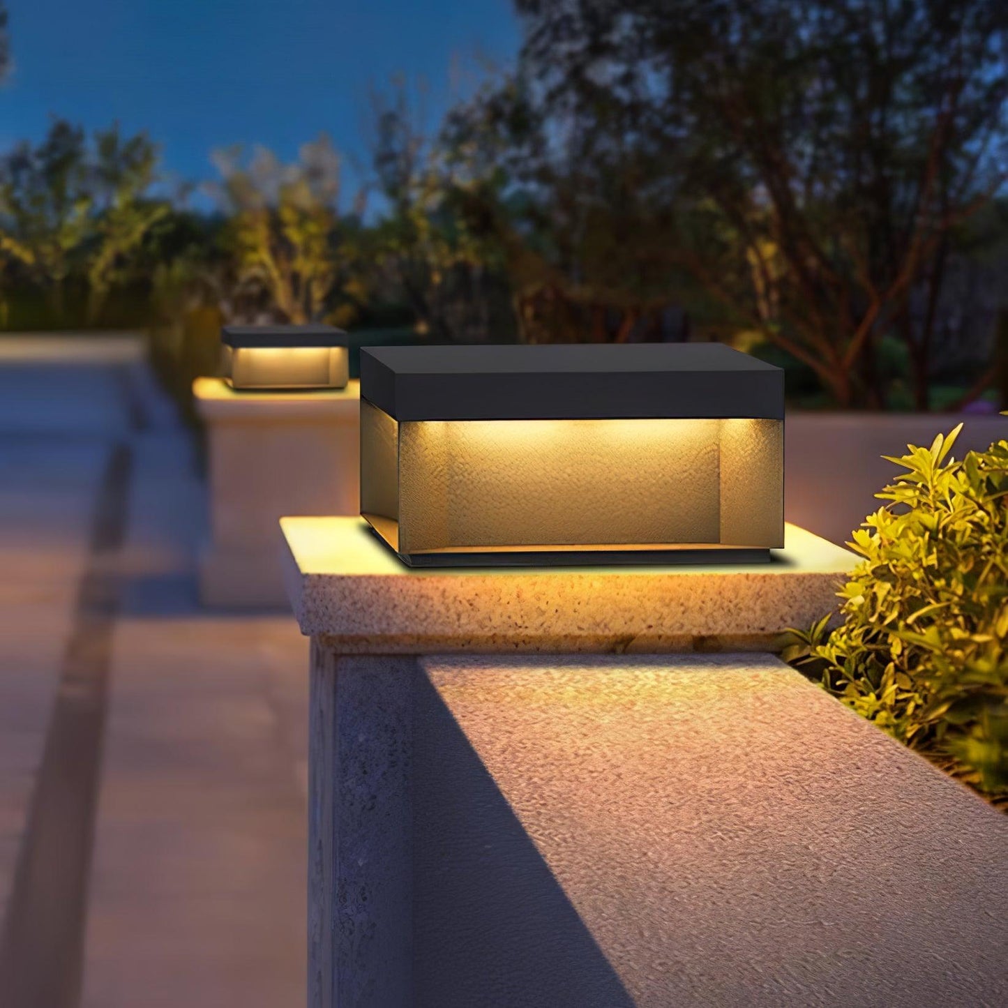 Solar-Pfostenleuchte Außen | LED | IP65 | Garten & Einfahrt