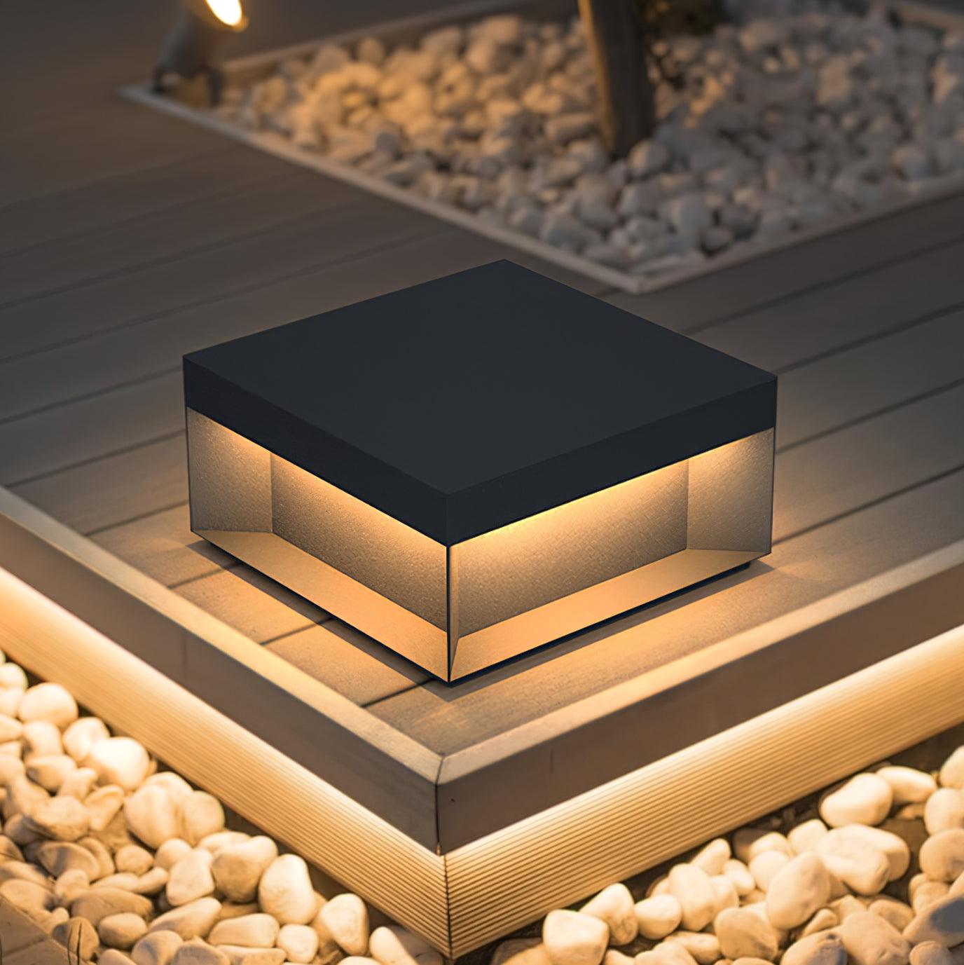 Solar-Pfostenleuchte Außen | LED | IP65 | Garten & Einfahrt