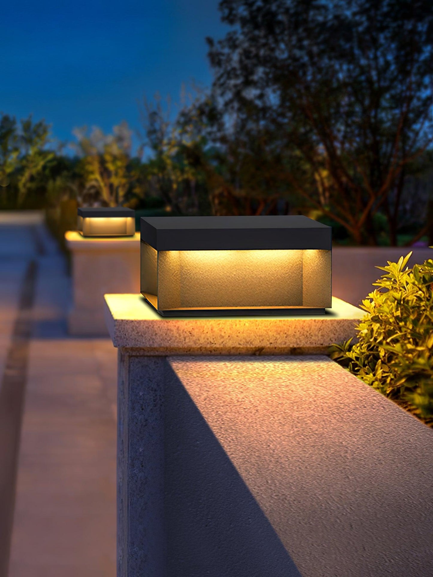 Solar-Pfostenleuchte Außen | LED | IP65 | Garten & Einfahrt