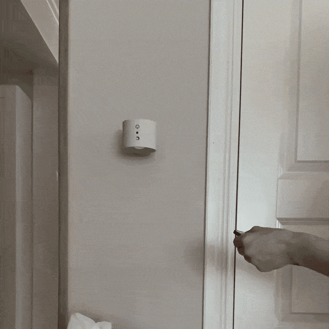 Kabellose LED‑Wandleuchte | Dimmbar | Warmweißes Licht | Modern