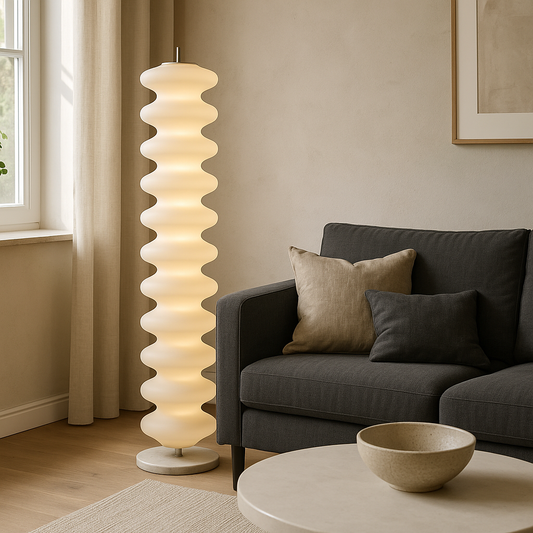 LED Stehlampe Skandinavisch Wellenform | E27 | Modern
