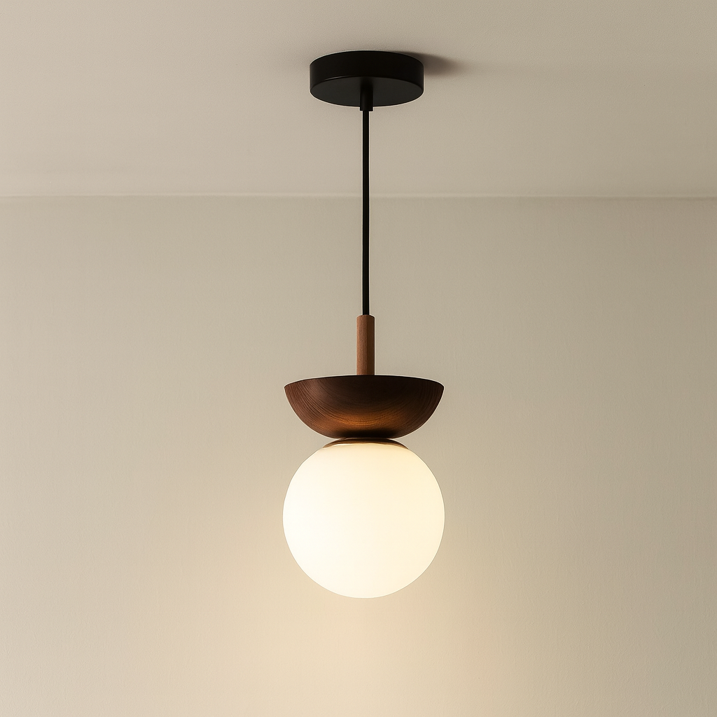 Pendelleuchte Glas Kugel | E14 | LED | Minimalistisch
