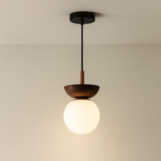 Pendelleuchte Glas Kugel | E14 | LED | Minimalistisch