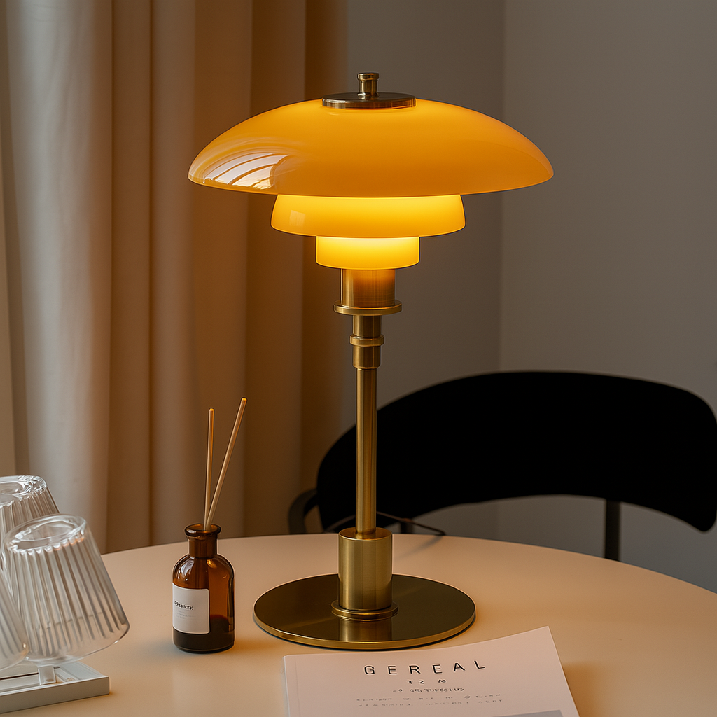 Skandinavische Designer-Tischlampe | Minimalistisches Nordic-Design
