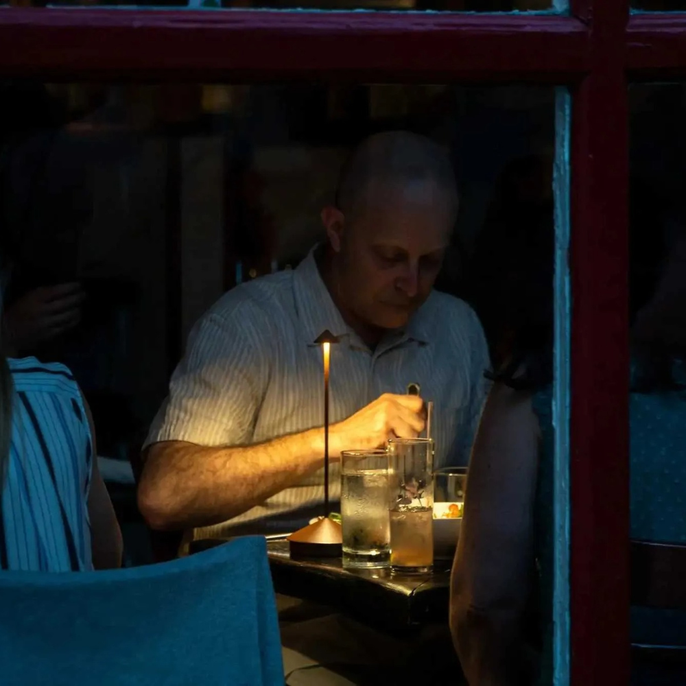 Kabellose LED-Tischlampe | Dimmbar | Wasserfest | Modern