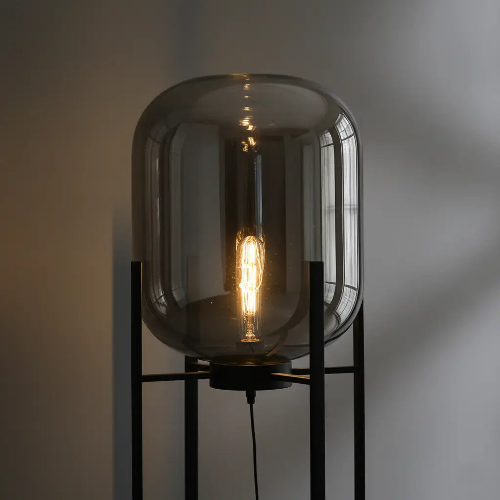 Stehlampe | Modern & Industrial | Dimmbar | Wohnzimmer & Schlafzimmer