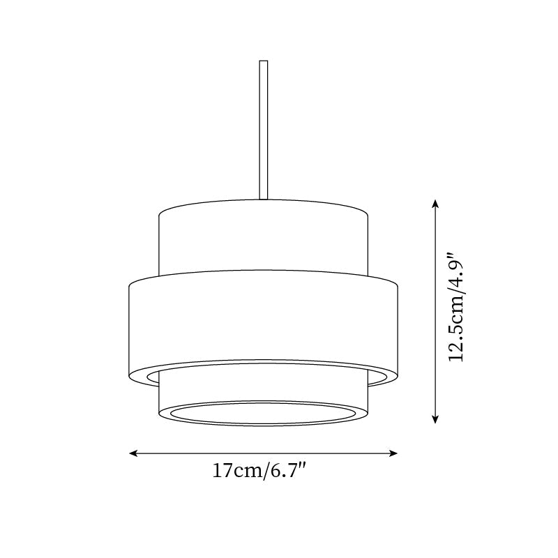 Pendelleuchte | Travertin | Warmweißes LED‑Licht | Modern & Elegant
