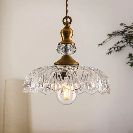 Glas-Pendelleuchte Mini | Mid-Century Stil | E26/E27 LED | Kücheninsel