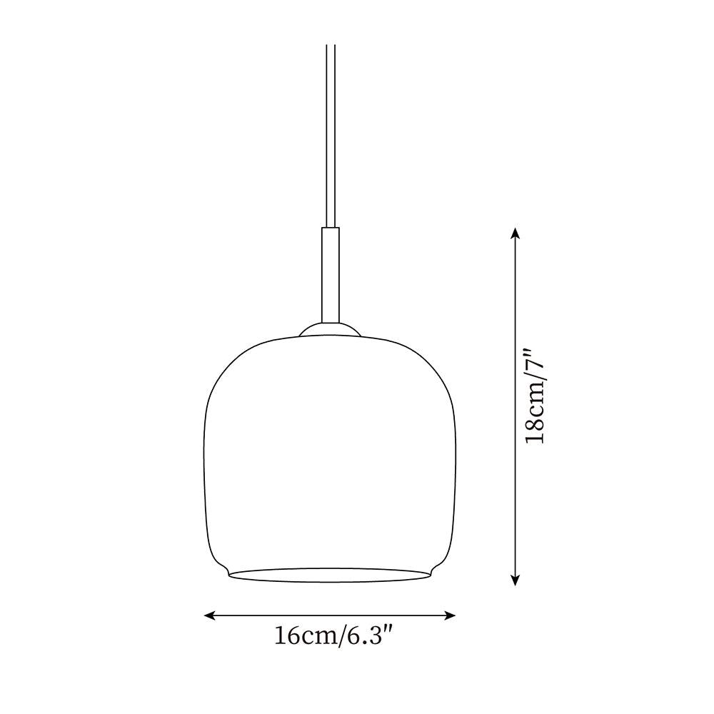 Pendelleuchte | Rauchglas LED | Esszimmer & Wohnbereich | Modernes Design