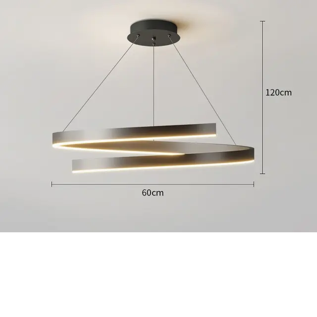 Moderne Pendelleuchte | Dimmbar per Fernbedienung | Wohnzimmer & Esszimmer