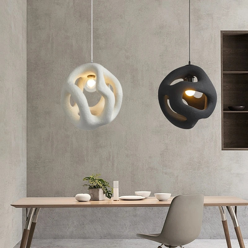 Pendelleuchte Wabi-Sabi | Skulpturales Design | Höhenverstellbar | E27