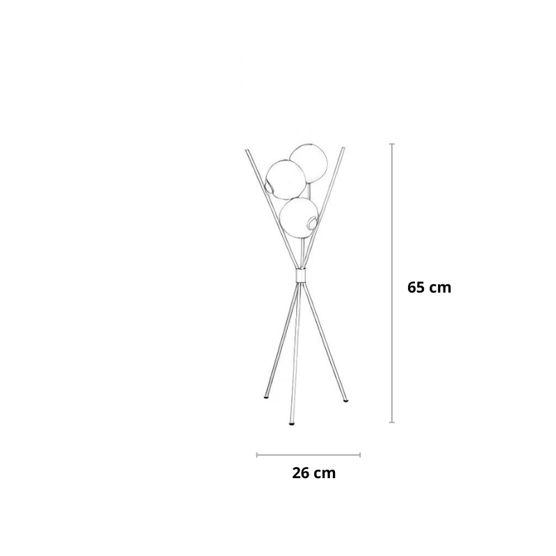 Moderne Stehlampe | Funktionales & Ambient Licht | Wohnzimmer & Schlafzimmer