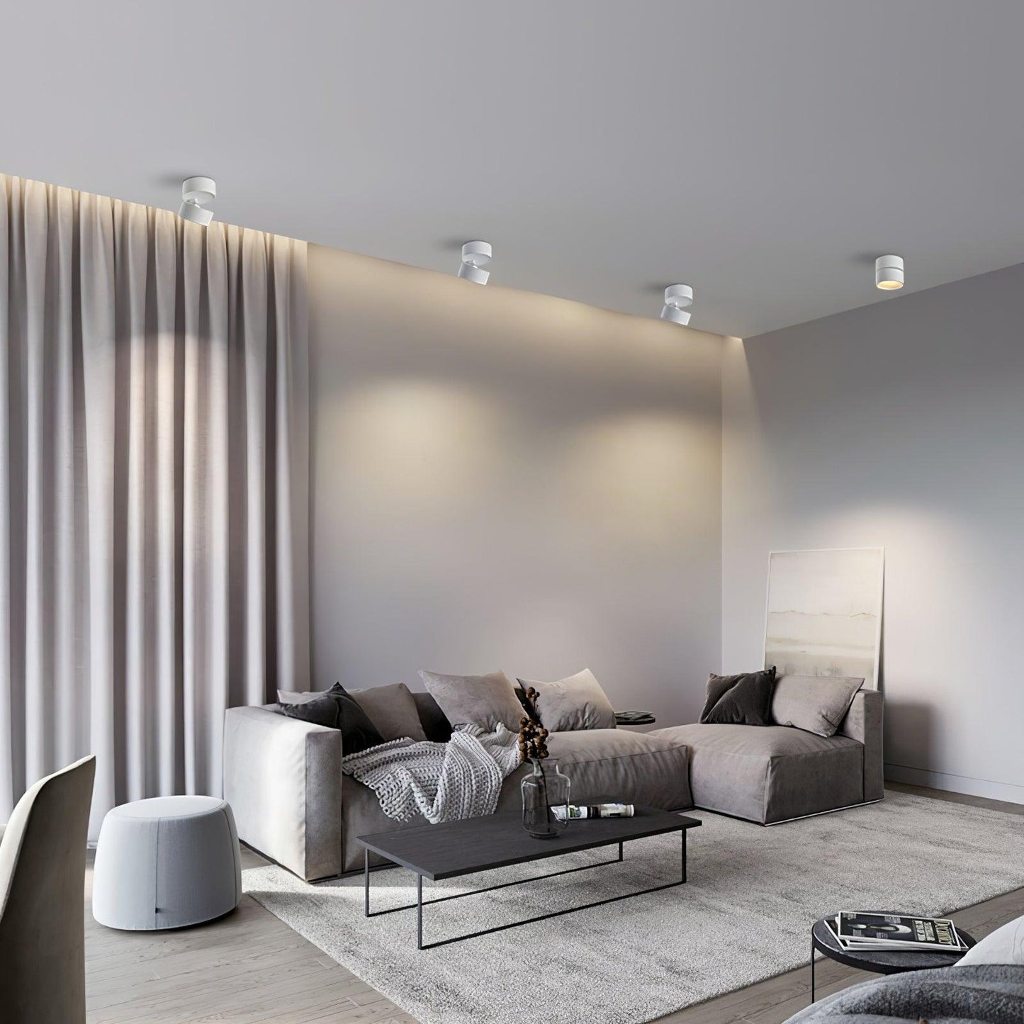 LED-Deckenstrahler Verstellbar | Aluminium | Warmweiß 3000K | Modern