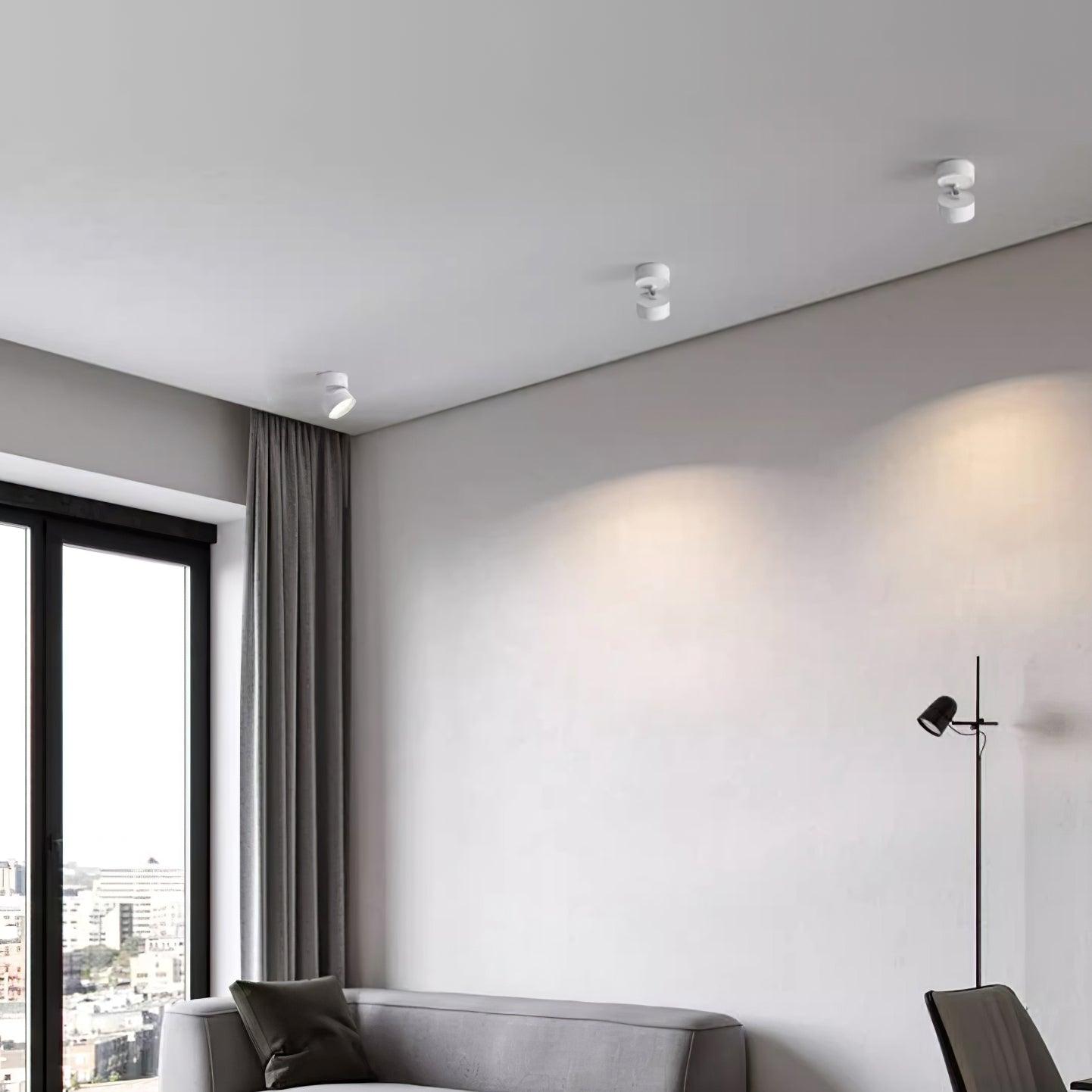 LED-Deckenstrahler Verstellbar | Aluminium | Warmweiß 3000K | Modern