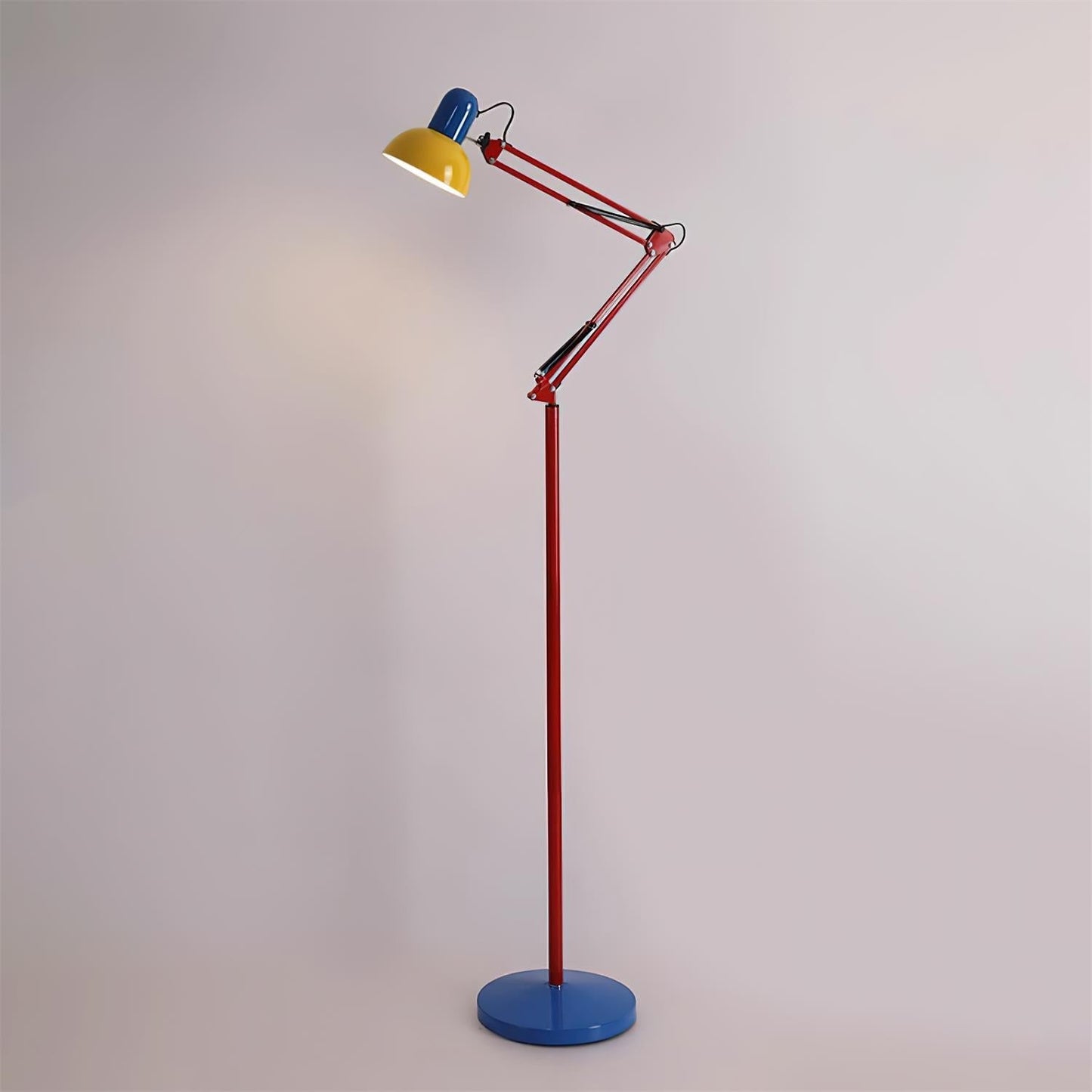 Stehlampe Wohnzimmer | Metall | E27 | Verstellbar