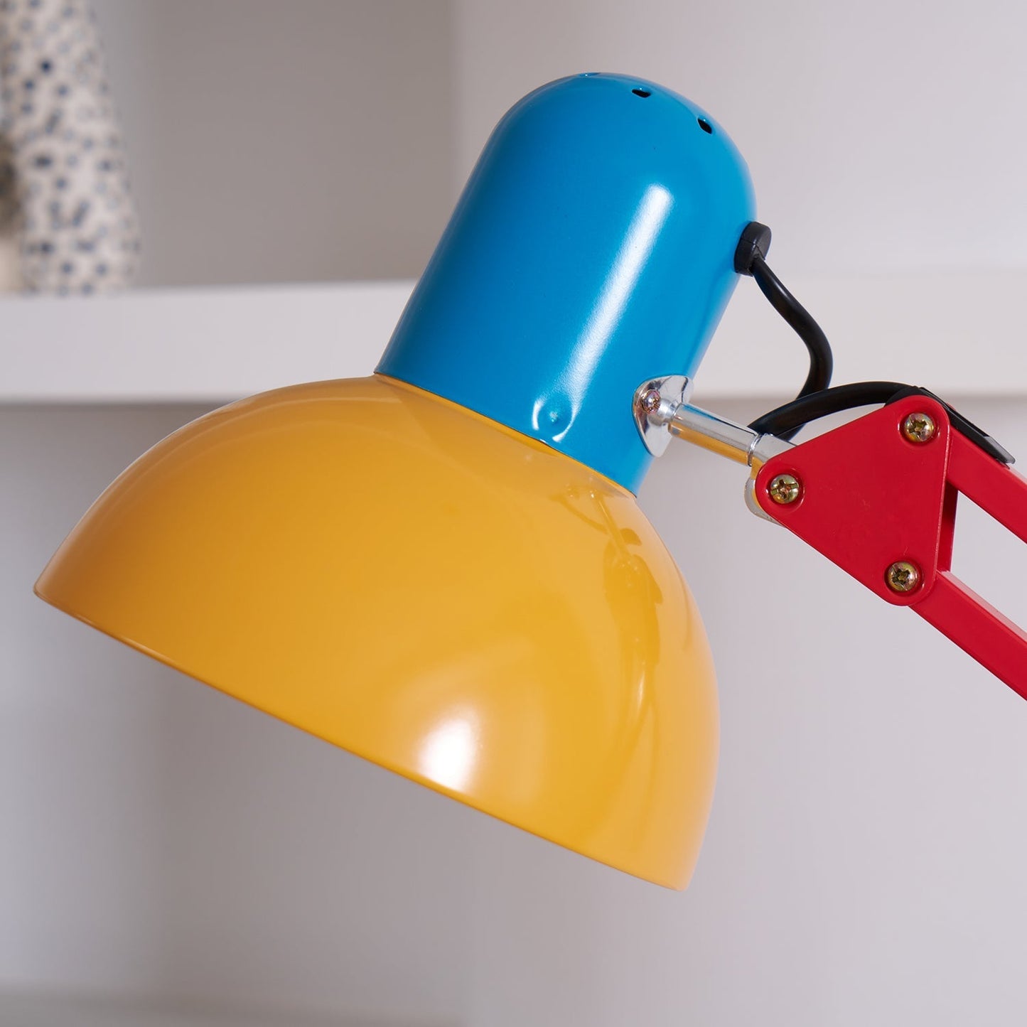 Stehlampe Wohnzimmer | Metall | E27 | Verstellbar