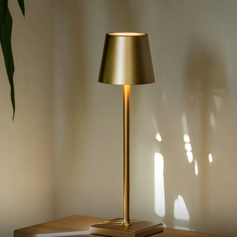 Kabellose LED‑Tischlampe | Touch‑Dimmbar | Innen & Außen