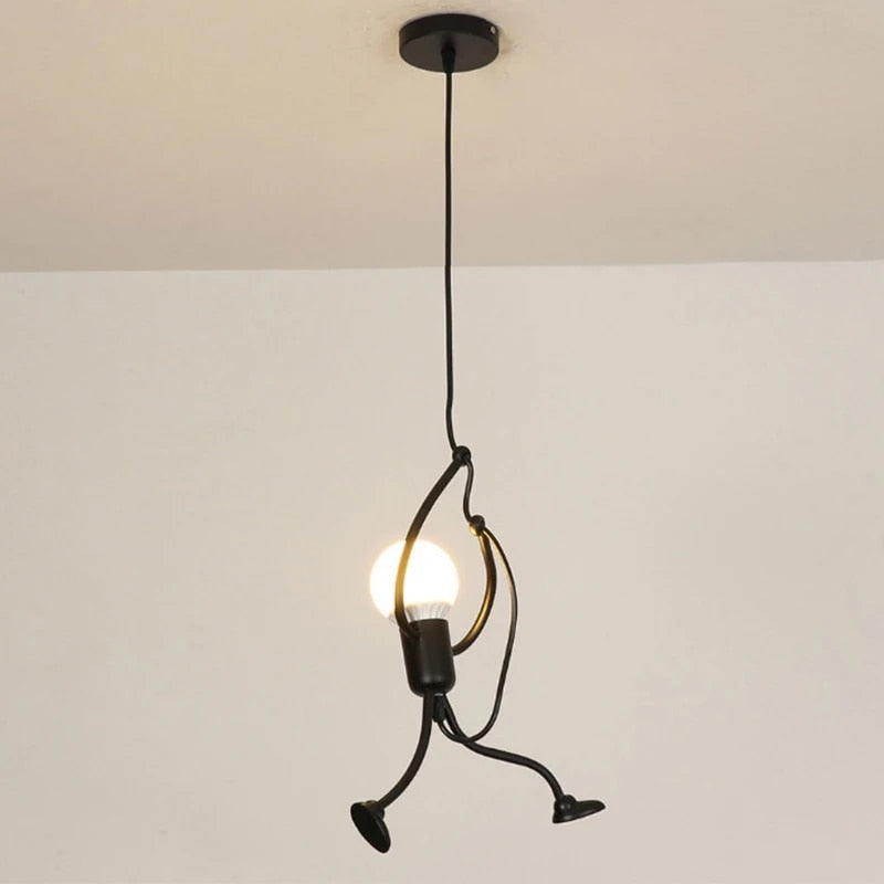 Pendelleuchte | Retro-Design | Höhenverstellbar | Verspielte Beleuchtung