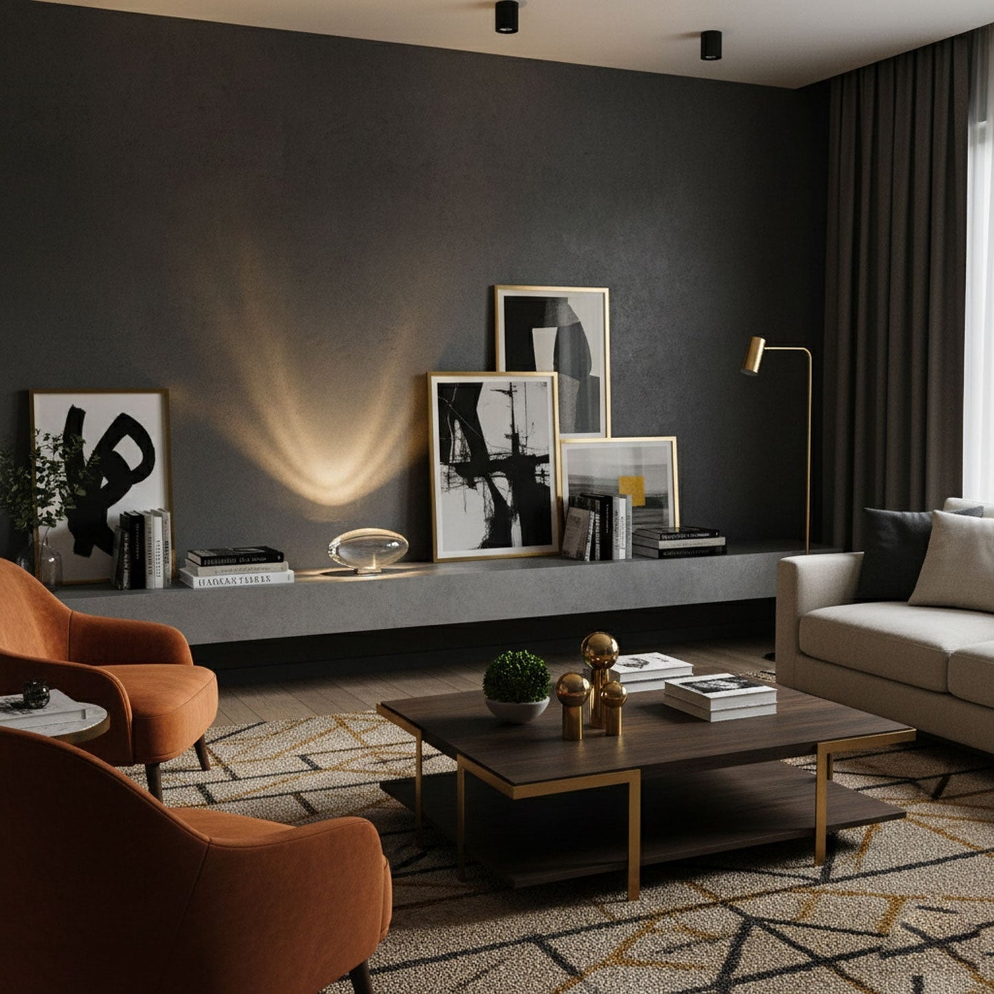 Tischlampe | LED | Kristall & Chrom | Modern Elegant