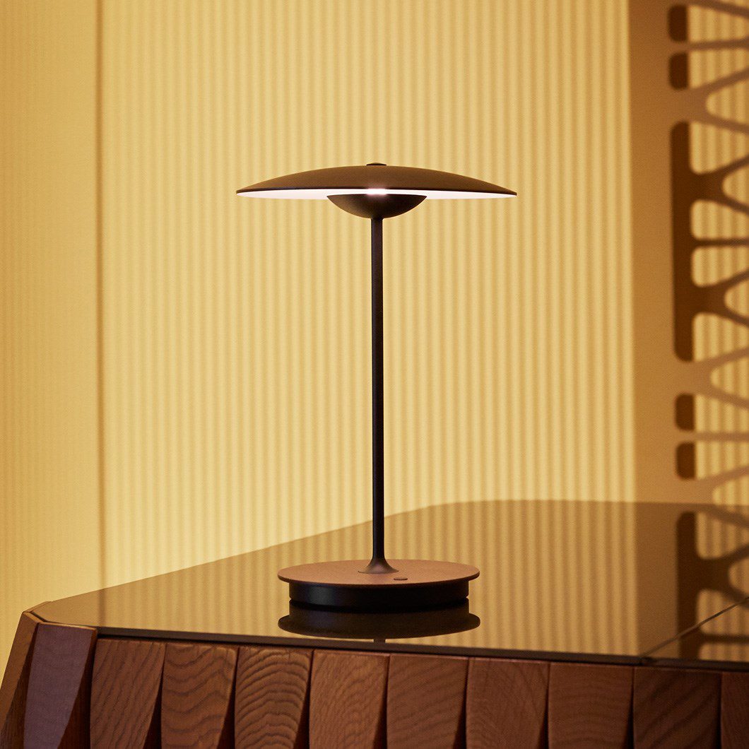 Tischlampe Metall | Integrierte LED | 3 Lichtfarben | Modernes Design