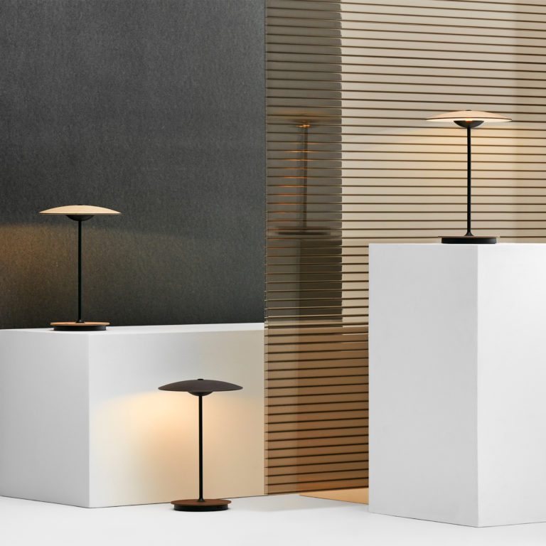 Tischlampe Metall | Integrierte LED | 3 Lichtfarben | Modernes Design