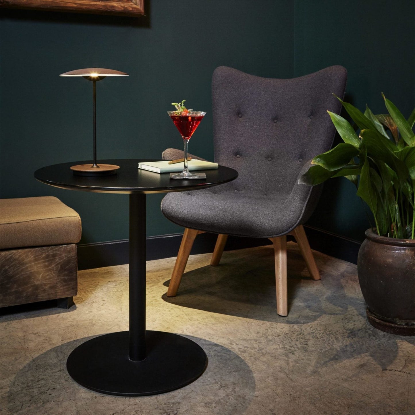 Tischlampe Metall | Integrierte LED | 3 Lichtfarben | Modernes Design