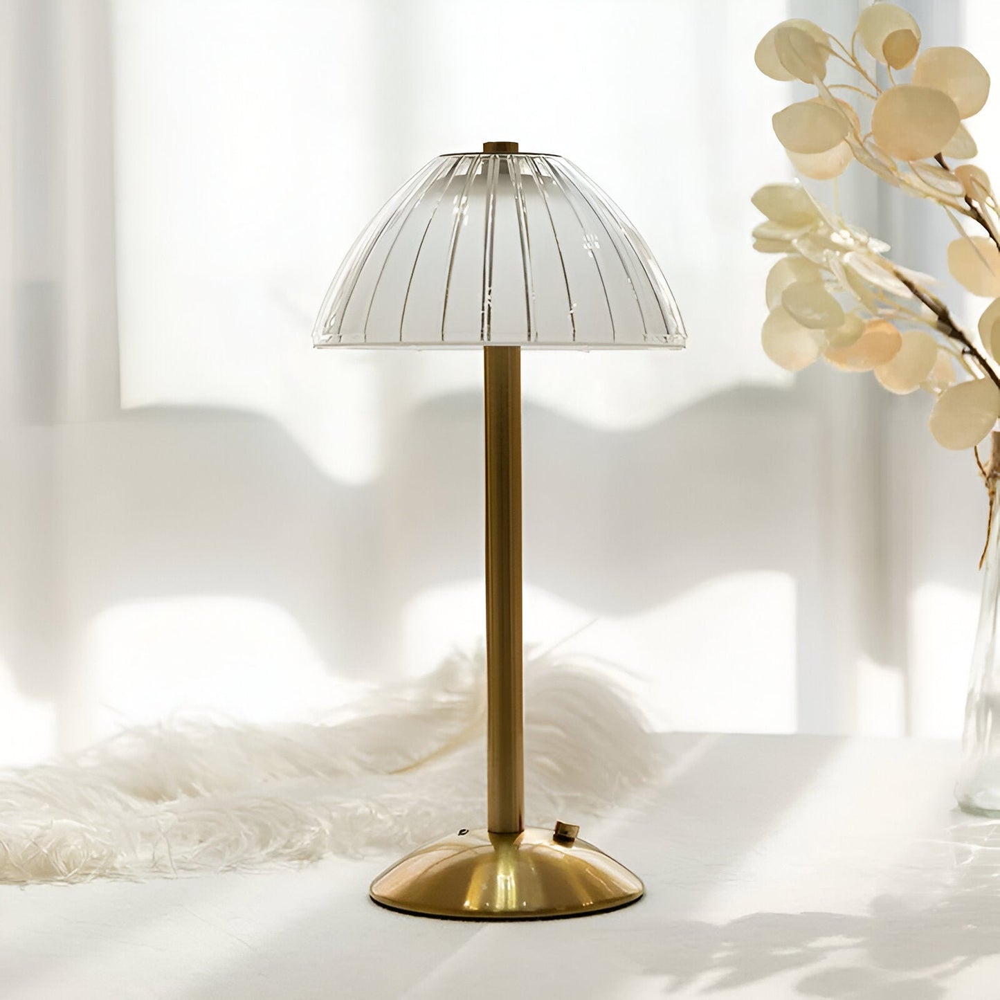 LED-Tischlampe Kabellos | Wiederaufladbar | Touch | 3 Lichtfarben