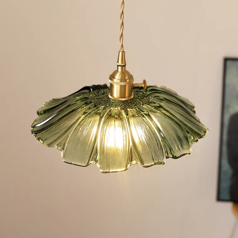 Pendelleuchte | Retro Glas | Esszimmer & Wohnbereich | Warmes Licht