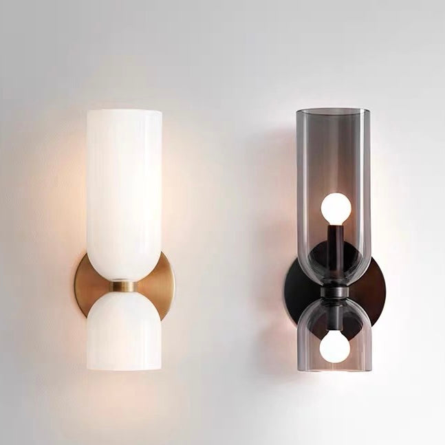 Wandleuchte 2-flammig | Glas | Innenbereich | Modern