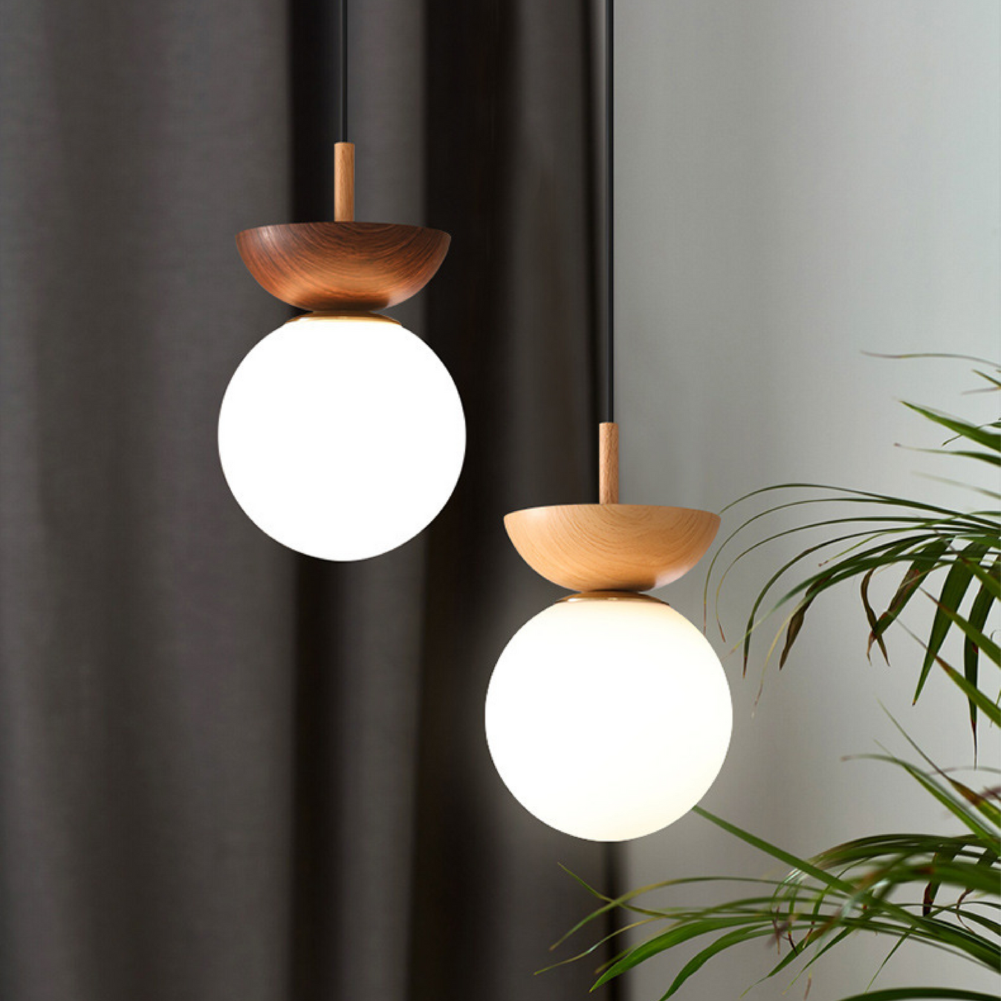 Pendelleuchte Glas Kugel | E14 | LED | Minimalistisch