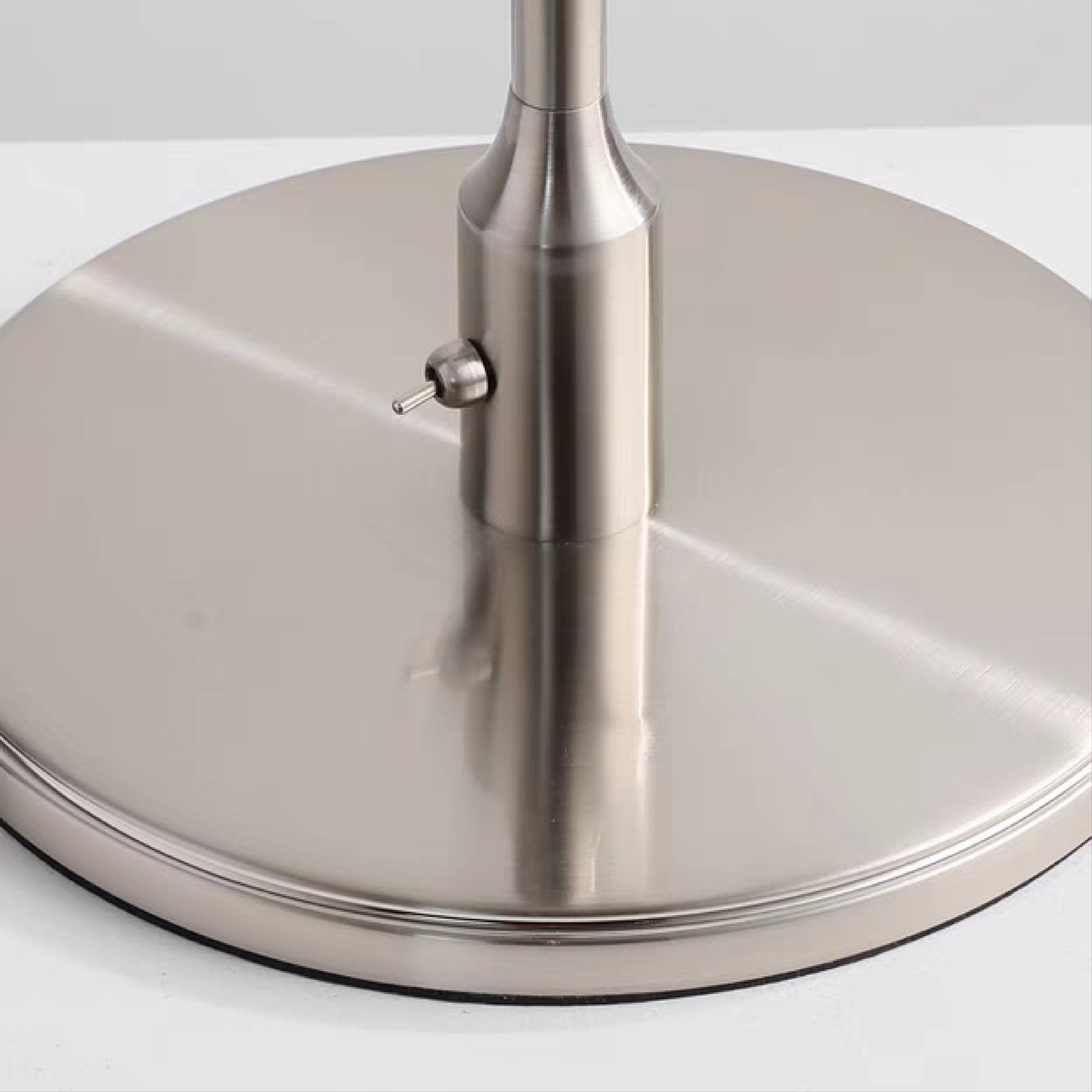 LED-Tischlampe | Skandinavisches Design | Glas & Metall | Warmweiß