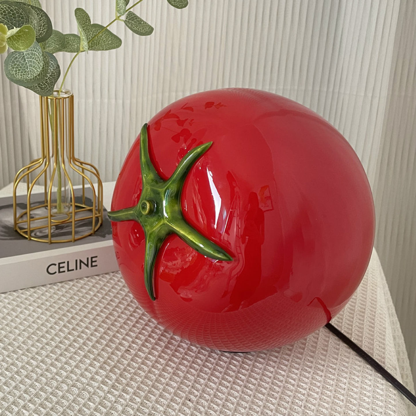 Tischlampe Tomate Design | LED | Warmweiß | Dekorativ