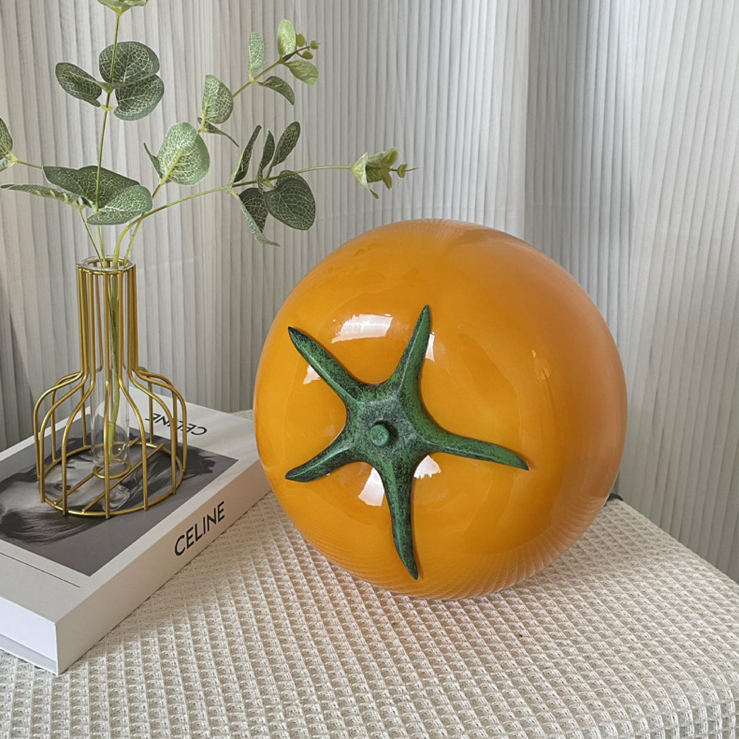 Tischlampe Tomate Design | LED | Warmweiß | Dekorativ