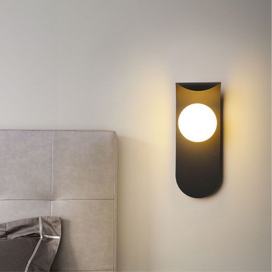 Wandleuchte Skandinavisch | Glas Metall | G9 | 3000K Warmweiß