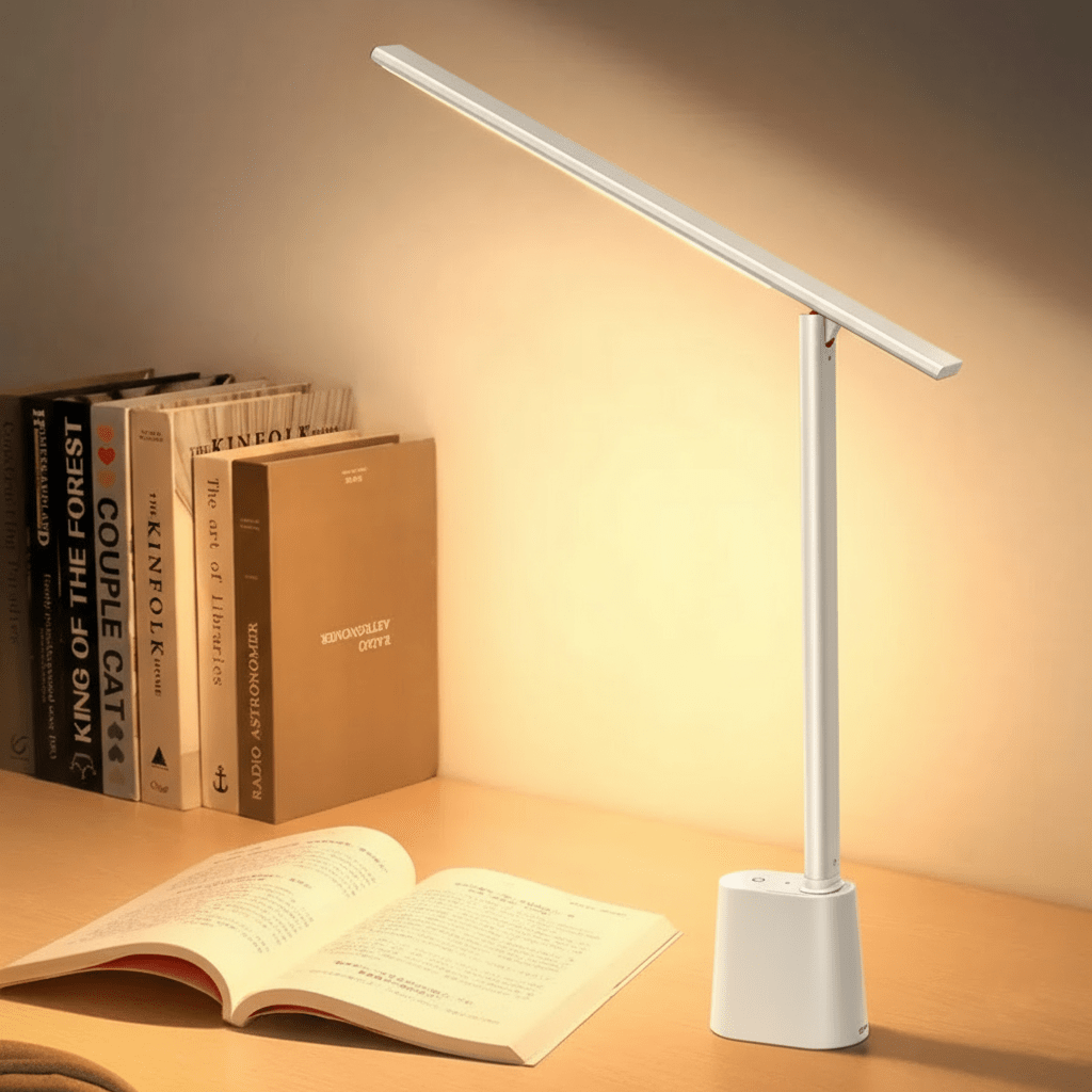 Faltbare LED-Schreibtischlampe | Wiederaufladbar | Dimmbar | Kabellos
