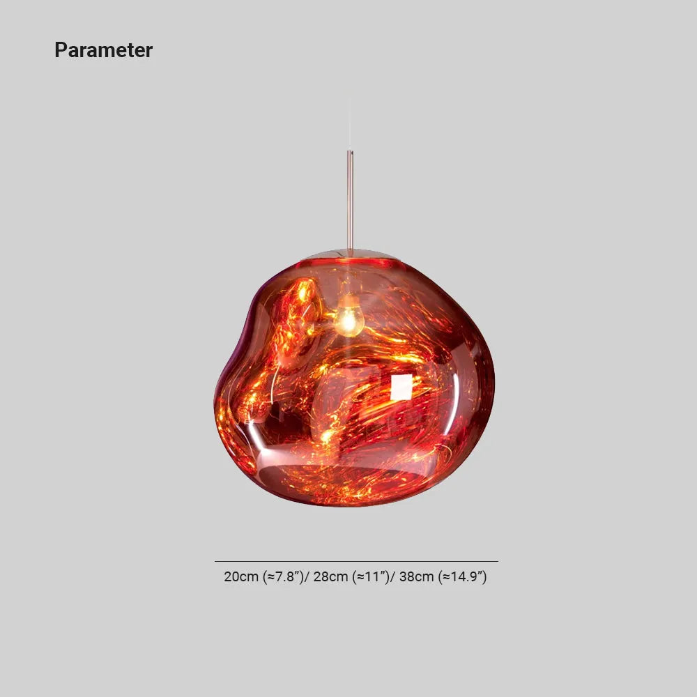 Pendelleuchte | Lavaoptik | Modernes Design | Wohnzimmer & Esszimmer