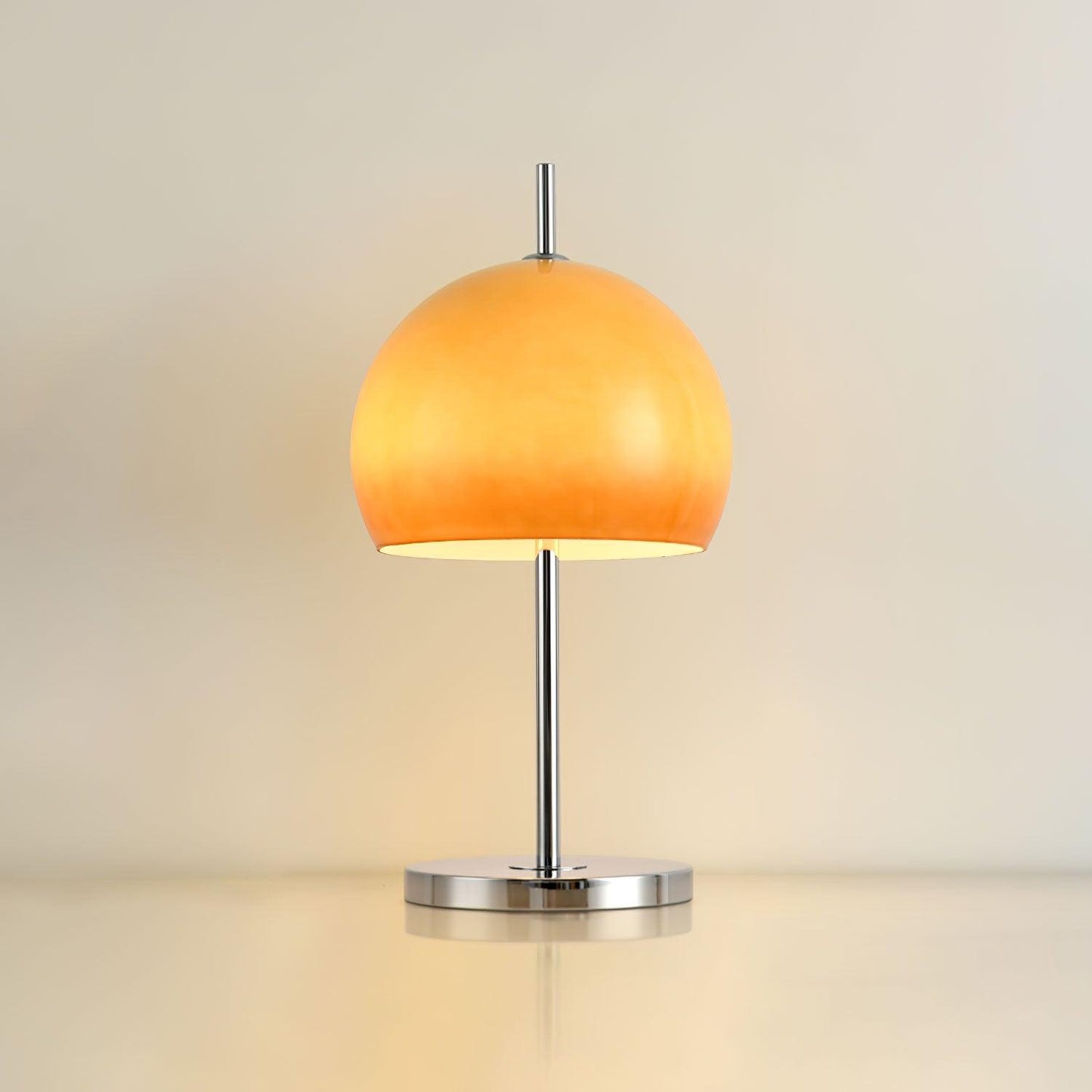 Tischlampe Pilz-Design | Bauhaus-Stil | E27 LED-Licht | Warmweiß
