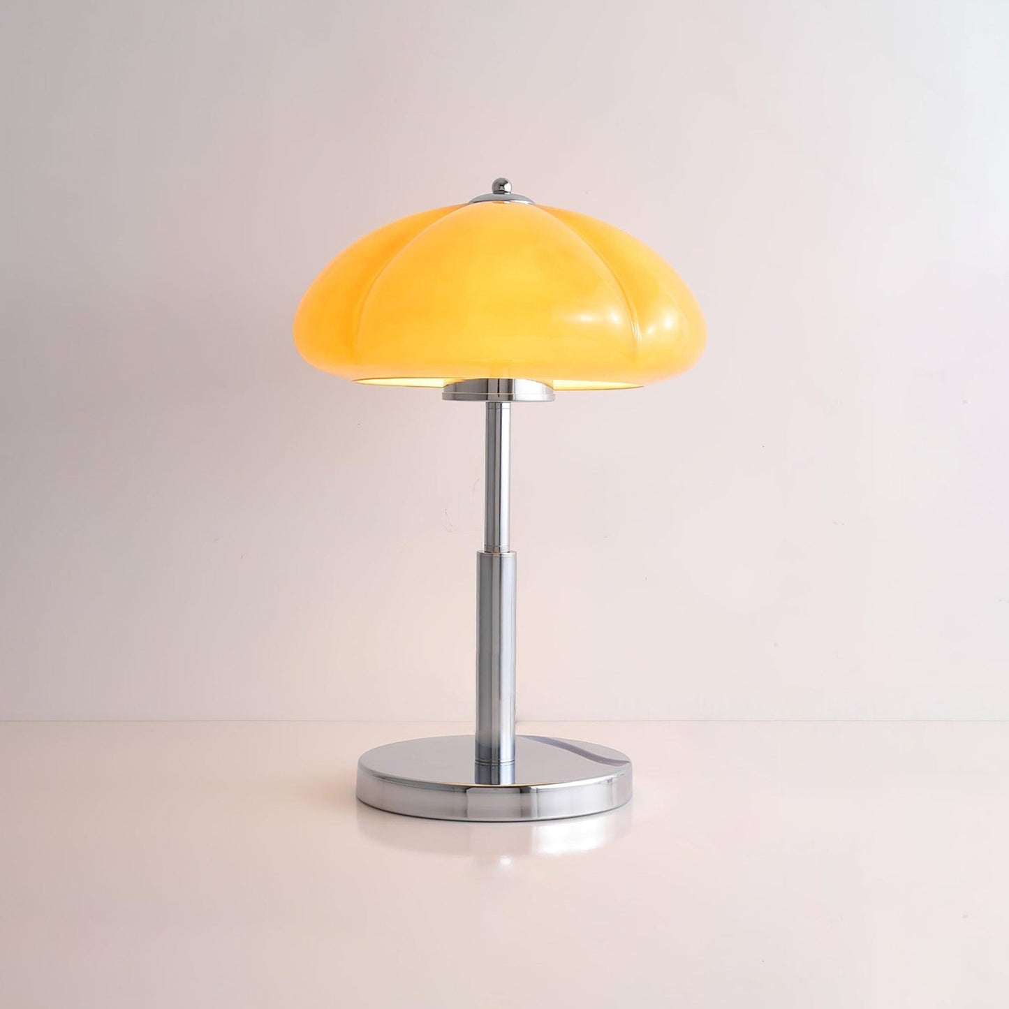 Tischlampe Pilz-Design | Bauhaus-Stil | E27 LED-Licht | Warmweiß
