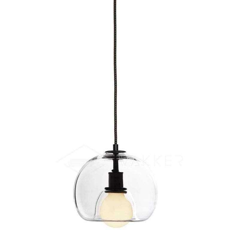 Glas-Pendelleuchte Minimalistisch | E26/E27 LED | Verstellbares Kabel | Modern