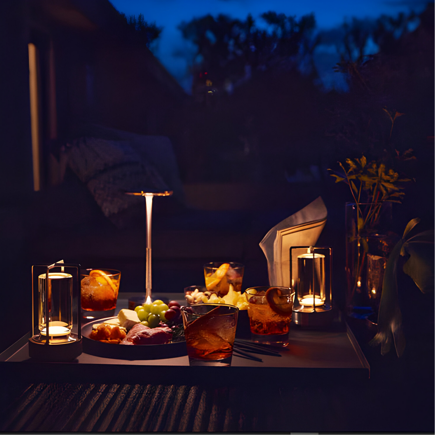 LED-Tischlampe Kabellos | Dimmbar 3 Stufen | Modern | USB