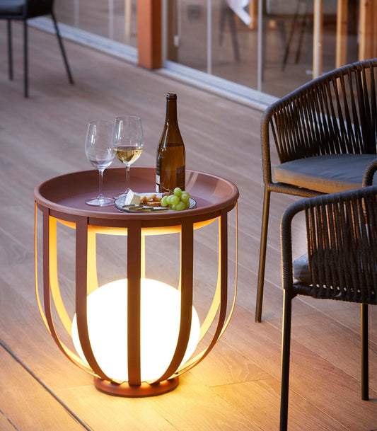 LED-Pflanzleuchte Tisch Outdoor | 2700K Warmweiß | IP65 | Garten & Terrasse