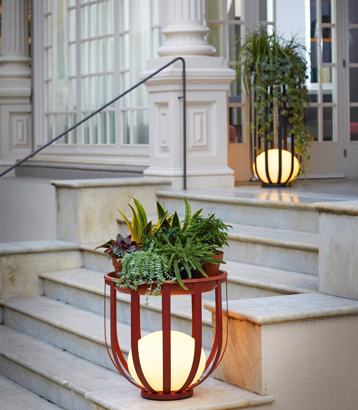 LED-Pflanzleuchte Tisch Outdoor | 2700K Warmweiß | IP65 | Garten & Terrasse