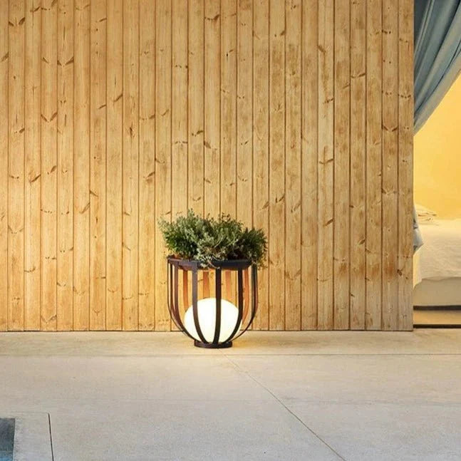 LED-Pflanzleuchte Tisch Outdoor | 2700K Warmweiß | IP65 | Garten & Terrasse
