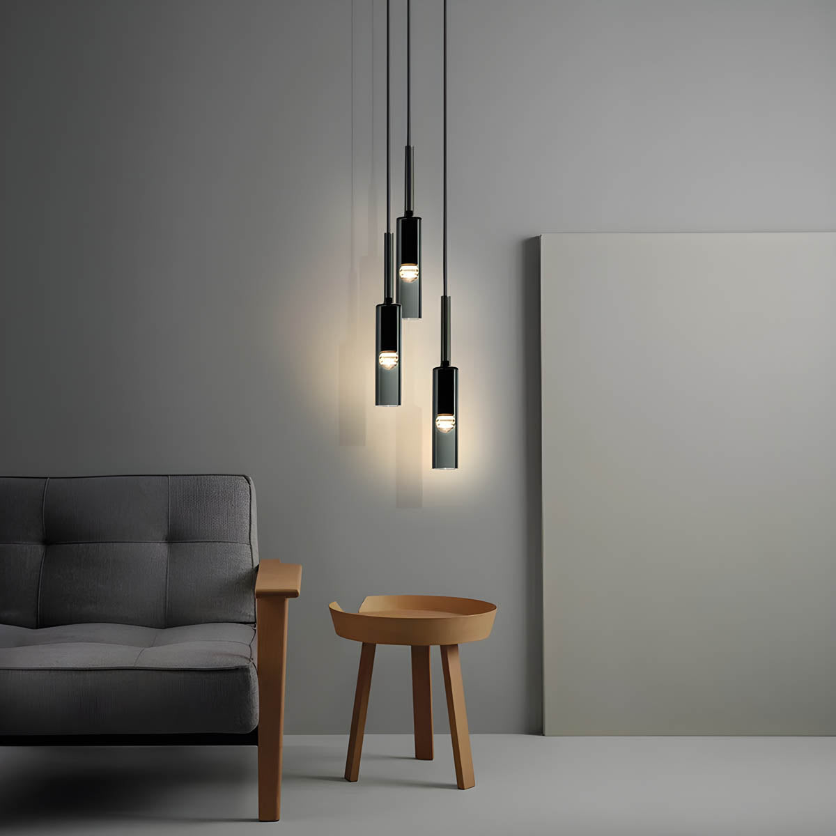 Kristall-Pendelleuchte | Glas & Metall | E27 LED-Licht | Modern & Elegant