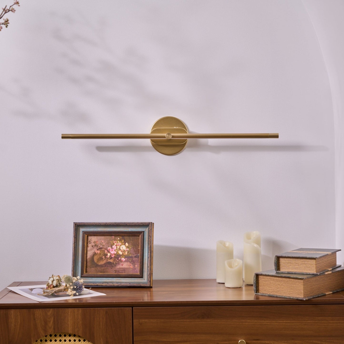 Wiederaufladbare LED-Wandleuchte | Linear & Minimalistisch | Modernes Lichtdesign